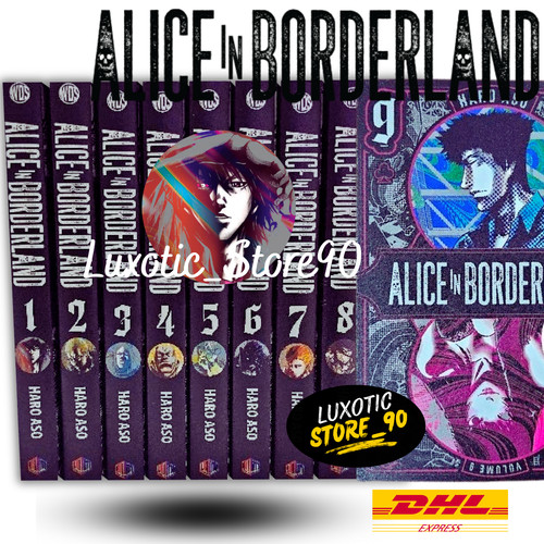 Alice borderland manga vol - borderland,