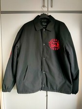 Cappotto Bershka x Keith Haring – Nero – Taglia EUR L / USA L / MEX 40 – Nuovo