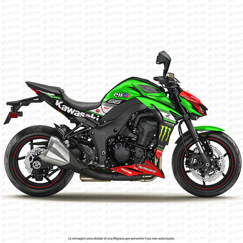 Set adesivi per kawasaki - set,