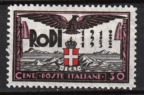 Italia colonie 1932 egeo - 1932,
