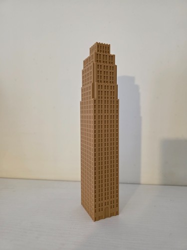 David stott building model - building,