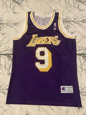 Nba Los Angeles Lakers Van Exel jersey canotta trikot camiseta Champion bryant