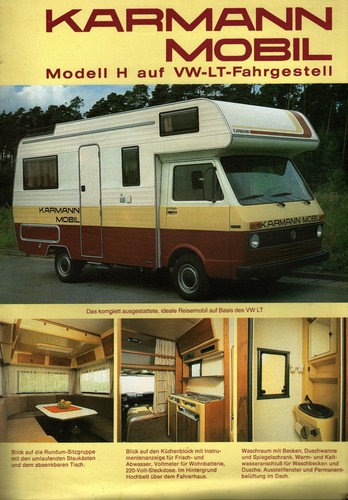 Brochure scheda tecnica camper