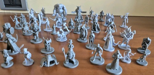 Lotto miniature - d&d,