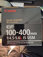 CANON EF 100-400MM F/4.5-5.6 L IS  USM 