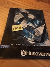 Husqvarna Supermotard 2005 SM 510R 450R 125S 610 WRE 125 SMR 630 Moto Prospectus