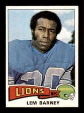 1975 Topps #365 Lem Barney