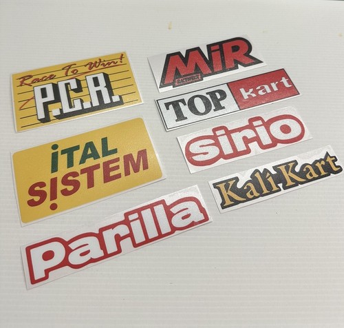 Adesivi karting f100 anni - karting,