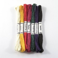 Spago perline canapa matassine naturali nuove vecchio stock lotto di 7