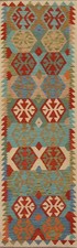 Tappeto runner Kilim colorato