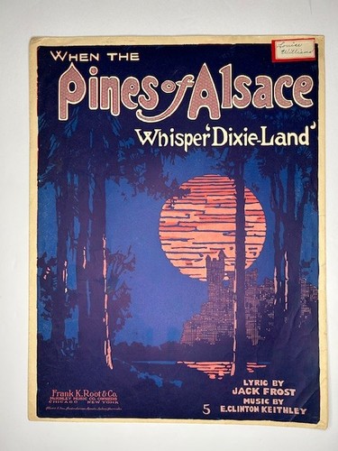 When the pines alsace - "when,
