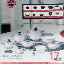 Batteria di Pentole 17 Pezzi