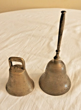 LOTTO DI DUE CAMPANE IN BRONZO CONDIZIONI COME IN FOTO