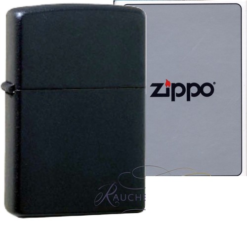 Zippo nero opaco nero opaco