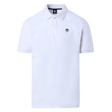 Maglietta North Sails 692451 Polo Uomo Cotone Bianco