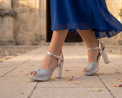 Sandali donna argento - da,