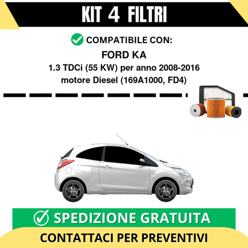 Kit filtri risparmio per - 4,