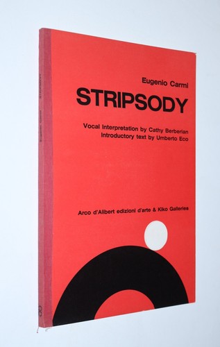 Eugenio carmi stripsody - -,