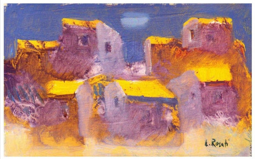 Paesaggio con case - paesaggio,