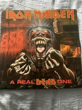 IRON MAIDEN A Real dead One  LP  VINYL  BRAZIL PRESSING VG+ VG+