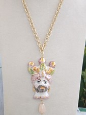 Sicilian necklace with Head Di