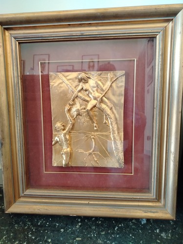 Bassorilievo argento oro - ,