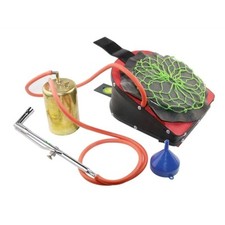 Kit per saldatura orafo - Set di soffietti ad aria in pelle e torcia per gioielli