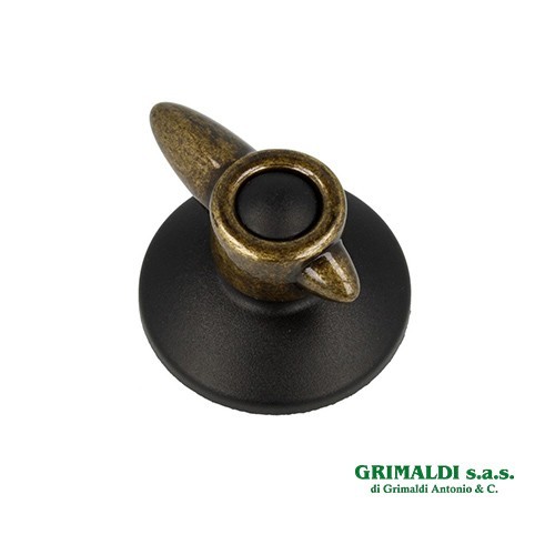 Manopola rustica ottone ip - rustica, an-ottone