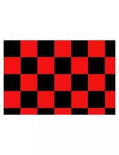 Bandiera a Scacchi Rossonera