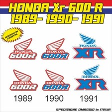  Adesivi Honda XR 600 1989 - 1990 - 1991 in kristal