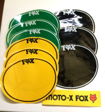 Tabella portanumero cross retro Fox 