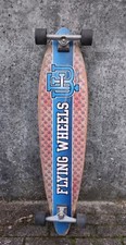  Skateboard longboard Flying Wheels Downhill 43 Varsity Blue and red