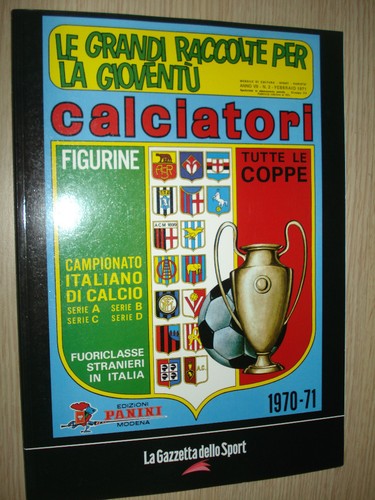 Album panini calciatori 1970 - album,