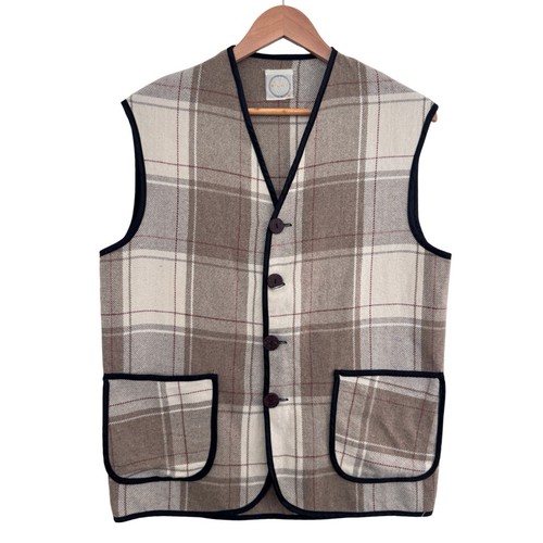 Gilet vintage check - , m