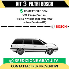 KIT BOSCH 3 Filtri tagliando