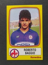 Calciatori PANINI 1985- 86 Roberto BAGGIO n. 93 Fiorentina ROOKIE