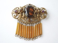 Vintage Spilla Colore Oro Asta