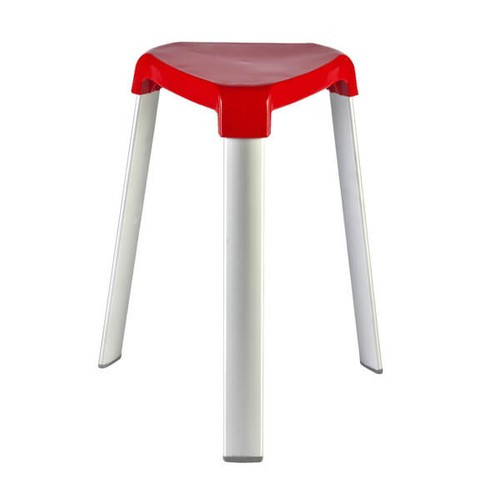 Trix sgabello rosso - sgabello,