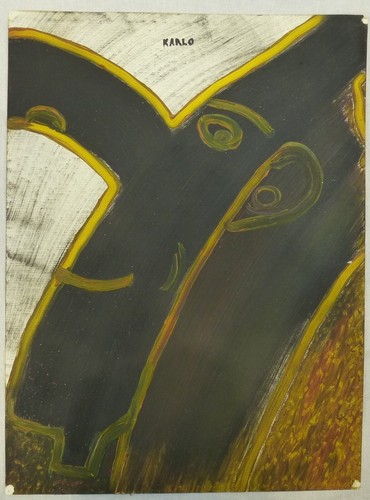 Dipinto olio titolo - "titolo:, carlo"