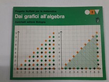 "DAI GRAFICI ALL'ALGEBRA" AAVV, ZANICHELLI , 1970, BUONE CONDIZIONI.