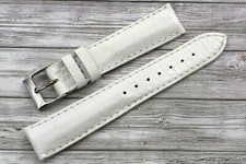 Nuovo Cinturino Struzzo Bianco