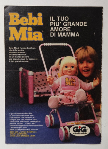 Pubblicita bebi mia gig - mia,