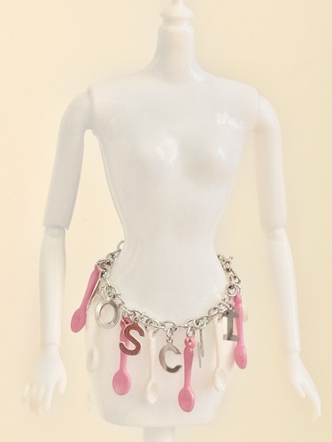 Cintura moschino argento per - cintura,