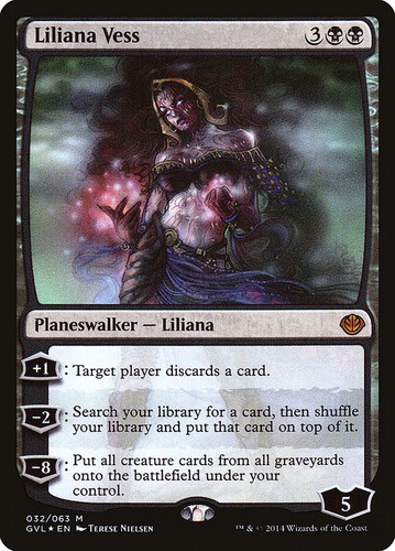Liliana vess duel deck - liliana,