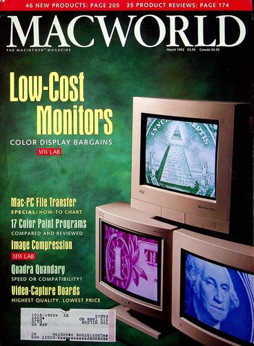 Macworld magazine march 1992 - march,