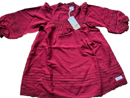 Vestito bambino bordeaux