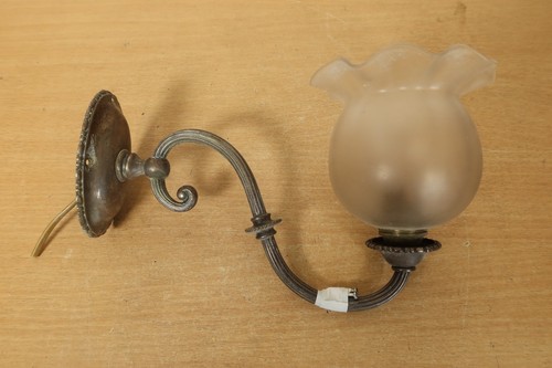Lampada gas vintage ottone - lampada,
