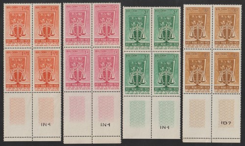 1963 francobolli vietnam - 1963, del