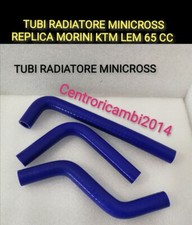 TUBI RADIATORE MINICROSS REPLICA MORINI KTM LEM 65 CC 