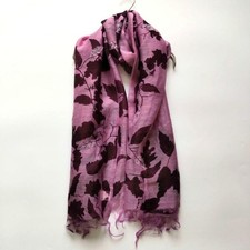 Sciarpa stola grande lana seta